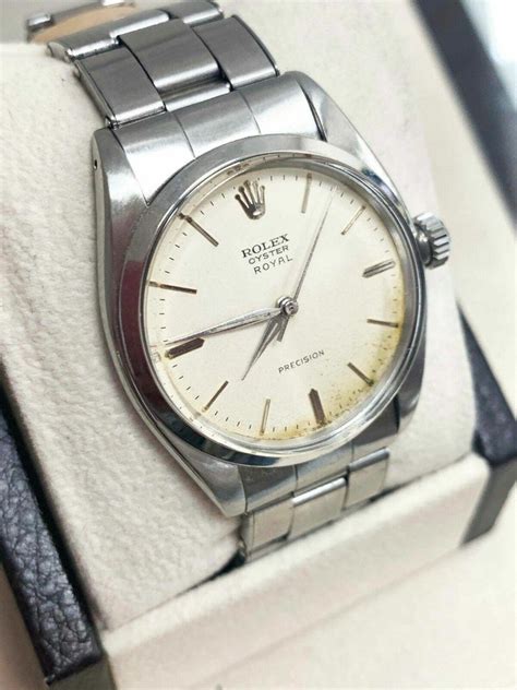 rolex precision acciaio oro|Rolex Oyster Precision 6422 .